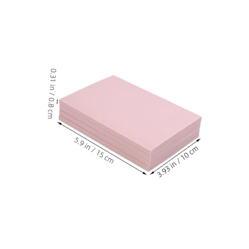jojofuny 4pcs Professional Linoleum Blocks for Carving Printmaking DIY Carving Material Soft Stamp Kit Smooth Surface