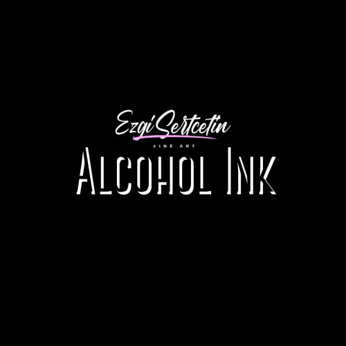 Premium Alcohol Ink|Metallic or Glitter Vibrant|High Saturated Unique Colors|4oz|for Tumblers,Coasters,Resin Dye,Alcohol Ink Paper,Yupo,Resin Petri Dish|by Ezgi Sertcetin (Metallic Bronze) - color: Metallic Bronze