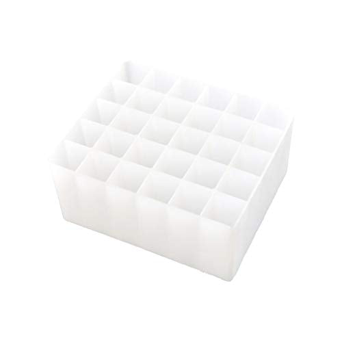 30/36/40/48 Slots Plastic Marker Pen Box Storage Holder Brush Pencil Rack Table Stand Paint Brushes Holding Organizer Desktop Stationary Organizer School Home Office Art Supplies Holder Desk Stand - color: D