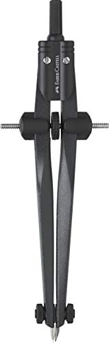 Faber-Castell Stream Quick-Set Compass - Black Stone, 174530