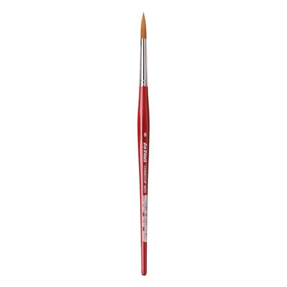 da Vinci Watercolor Series 5580 Size 8 Round - CosmoTop Spin Multi-Diameter Synthetic - Holds More Water Than Any Other Synthetic - Made in Germany - size: Size 8, style: Round
