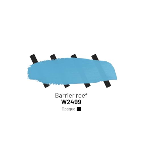 Kamenskaya Acrylic Inks for Artists - 'Barrier Reef' Acrylic Ink, 3.38 Fl Oz (100 ml) - color: Barrier Reef