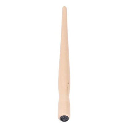 HERCHR 10 Pcs Nib Pen Holder, Comfortable Wooden Comic Dip Pen Nib Holder Set for Beginners Professionals Art Painting Calligraphy Writing Drawing Signing (Natural Wood) - color: Natural Wood