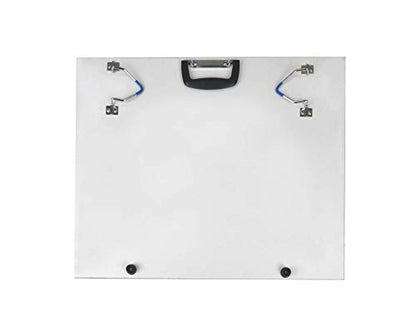 Martin Universal Design 24" x 36" Portable Art and Drawing Studio with Feet and Clips, White Melamine, 1 Each (U-SS2436B) - size: 24" x 36"