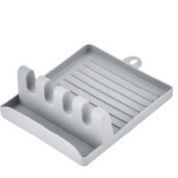 2 Pack Washable Brush Holders with 4 Slots - Artist Brush Organizer & Drying Rack for Watercolor, Acrylic, Oil Painting Brushes, Tabletop Studio Caddy （Gray） - color: Gray