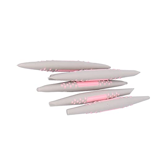 FLEXMAN 6Pcs Silicone Clay Sculpting Tool, Fondant Cake Decorating Tools, Modeling Dotting Tool, Pottery Craft Use for DIY Handicraft, Silicone Brush, Sculpture Pottery, Nail Art