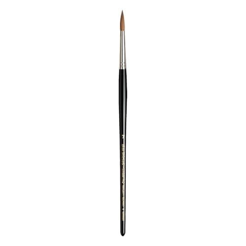 da Vinci Watercolor Series 10 Maestro Paint Brush, Round Kolinsky Red Sable, Size 7 - size: Size 7, style: Round Series 10