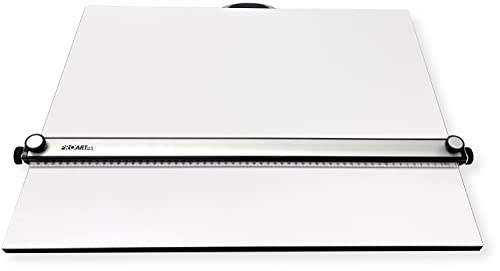 Proartek PK00016 Model PXB26 Portable Drafting Drawing Board 20” x 26”; PXB Series; Adjustable Aluminum Parallel Straightedge; Carry Handle; Architecture Tool for Students and Professionals - size: 20" x 26"