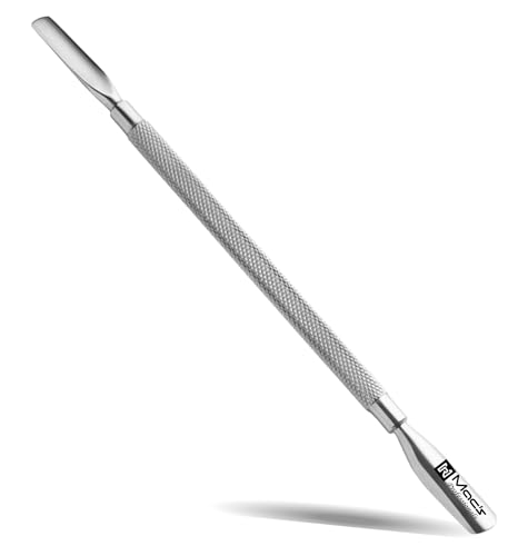 cuticle pusher – (A7) cuticle pusher tool Stainless Steel Nail Care Tool for Manicure & Pedicure – Dual End Nail Cleaner, Cuticle Remover, Cuticle Trimmer, Cuticle Scraper, for Home & Salon - size: A4