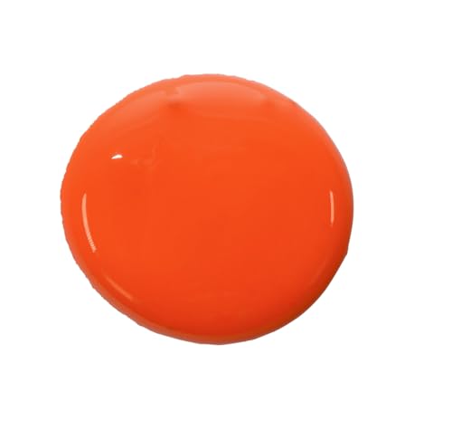 School Smart Tempera Paint, Orange, 1 Quart Bottle - color: Orange