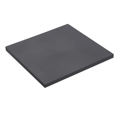 HARFINGTON Rubber Bench Block 7.8"x7.8"x0.4" Black Rubber Stamping Block Square Anti Vibration Pads for Jewelry Making Hammering Shaping Chasing Flattening Metals - size: 7.8"x7.8"x0.4"