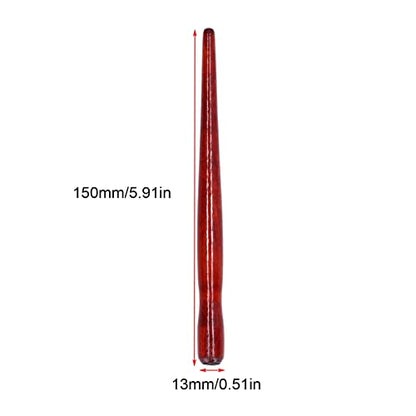 5PCS Dip Pen Nib Holder, 150mm/5.91in Sandalwood Mahogany Color Calligraphy Nibs Holder for Writing and Drawing