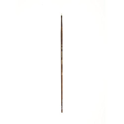 Seneca Artist Brushes by Willow Wolfe, Professional Synthetic Bristle Paint Brush for Acrylic, Oil and Water Mixable Oil, Series 1700, 00 Bright - size: 00