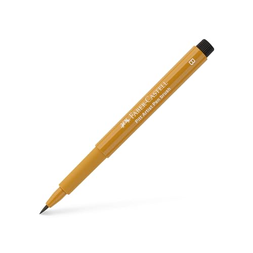 PITT ARTIST PEN BRUSH GREEN GOLD - color: Green Gold, size: 1 Count (Pack of 1)