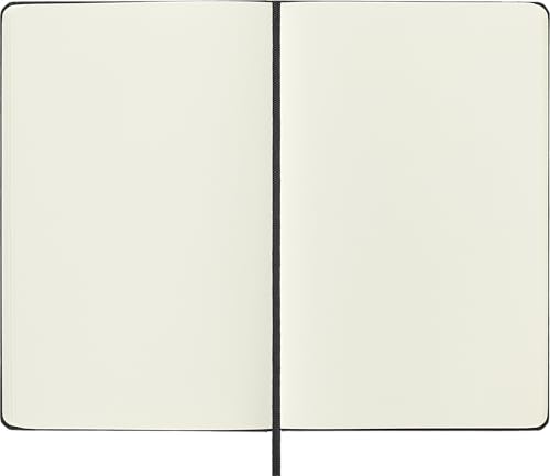 Moleskine Art Plus Sketchbook, Large, Plain, Black, Hard Cover (5 x 8.25)
