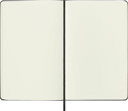 Moleskine Art Plus Sketchbook, Large, Plain, Black, Hard Cover (5 x 8.25)