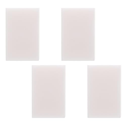 HAPINARY 4 Pcs Rubber Carving Blocks Set 4x2.5cm Soft Rubber Stamp Material for DIY Handmade Crafts and Stamp Making Art Supplies