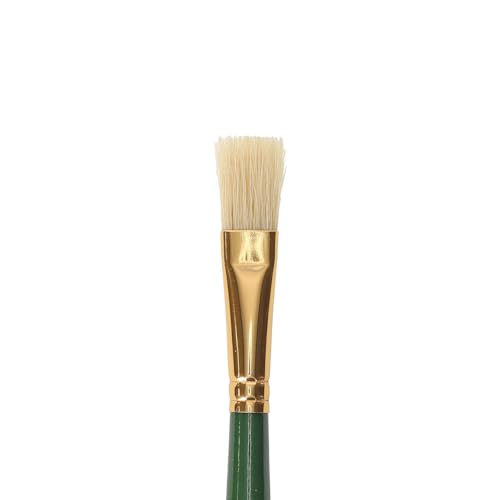 Pro Art Brush White Bristle Flat #8 Pkg, Paint Brushes, Acrylic Paint Brush Set, Brushes Acrylic Painting, Small Brushes, Paintbrush, Brushes