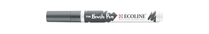Ecoline Brush Pen Deep grey 706 (11507060) - color: Deep Grey