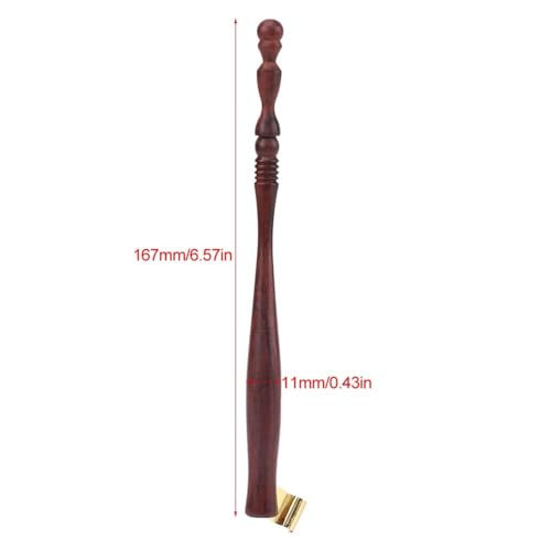 Wood Dip Pen Nib Holder with Metal Flange Oblique Ergonomic Handle for Calligraphy, Lettering & Sketching, Fits Most Standard Nibs