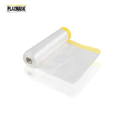 Pre-Taped Masking Film, 5-Feet X 65-Feet - size: 5-Feet X 65-Feet, style: 1 Roll
