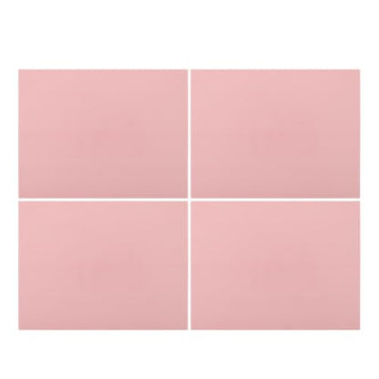 SHOWERORO 4pcs Pink Rubber Linoleum Carving Blocks 20x15cm for Printmaking Stamps Crafts, Easy Carving and Versatile for Techniques, for Outdoor Art Projects and DIY Printmaking