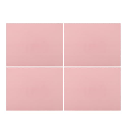 SHOWERORO 4pcs Pink Rubber Linoleum Carving Blocks 20x15cm for Printmaking Stamps Crafts, Easy Carving and Versatile for Techniques, for Outdoor Art Projects and DIY Printmaking