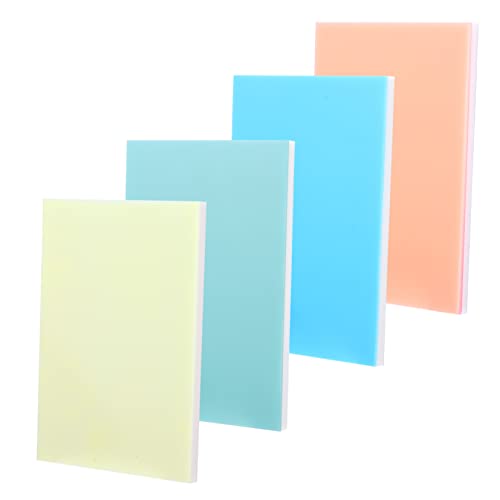 4pcs Double Layer Stamp Carving Blocks Soft Rubber Printmaking Kit for Crafts for Scrapbooking Invitations and Creative Projects