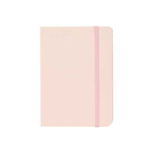 CuppaClip Watercolor Journal 300GSM Fine Grain Art Supplies for Adults Kids Watercolor Pad Wet Media Painting Wood Pulp Paper (Pink, 4.1x5.7in) - color: Pink, size: 4.1x5.7in