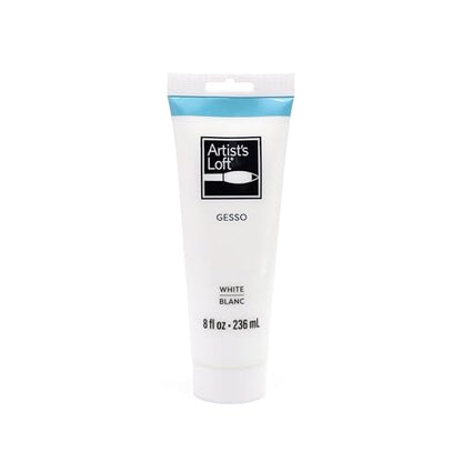 Artist's Loft 8oz. White Gesso, 12 Pack