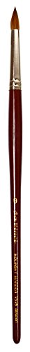 da Vinci Watercolor Series 1515 Maestro Paint Brush, Extra Short Retouching Kolinsky Red Sable, Size 9 - size: Size 9, style: Extra Short Retouching