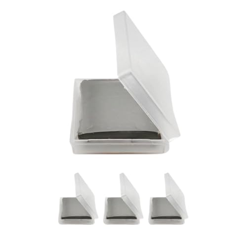 Kneaded Erasers for Artists - 4 Pack Large Size Grey Kneadable Erasers for Drawing & Sketching