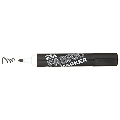 Uchida 622-C-1 Marvy Broad Point Fabric Marker, Black - size: 1 Count (Pack of 1)