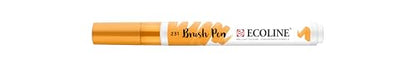 Ecoline Brush Pen Gold ochre 231 (11502310) - color: Gold Ochre