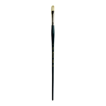 Princeton Ashley Filbert Brush, Natural, Long Handle, Size 6, 1 Count - size: Size 6
