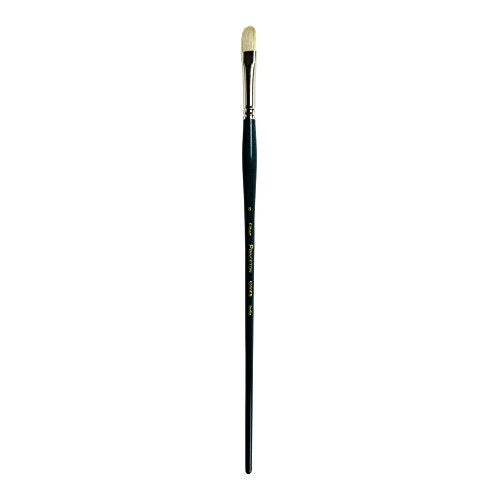 Princeton Ashley Filbert Brush, Natural, Long Handle, Size 6, 1 Count - size: Size 6