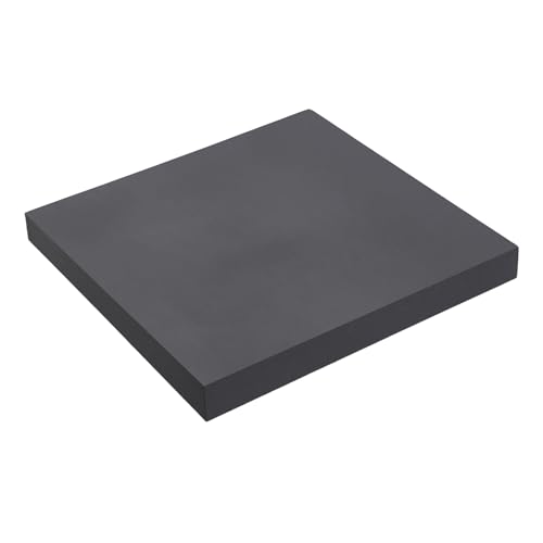 HARFINGTON Rubber Bench Block 7.8"x7.8"x0.8" Black Rubber Stamping Block Square Anti Vibration Pads for Jewelry Making Hammering Shaping Chasing Flattening Metals - size: 7.8"x7.8"x0.8"