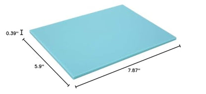 Blue Rubber Carving Block for DIY Stamp Making Lightweight Craft Foam with Ideal Artists Hobbyists - color: Sky Blue