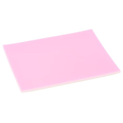Generic Rubber Carving Block Rubber Stamp Carving Block Printmaking 20x15cm Premium for Intricate Designs with Smooth Firm Texture for Stamp Making and Art Projects (Pink White) - color: 1