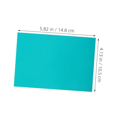 TEHAUX 6pcs PVC Printmaking Linoleum Blocks for DIY Craft Projects Smooth Cutting Engraving Material for Linocut Plates and Block Printing for Artists and