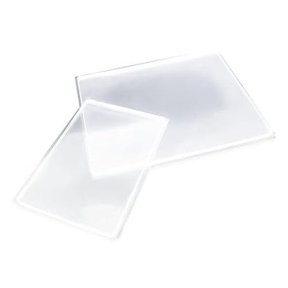 Gel Plate Washable Waterproof Print Plate Reusable Monoprinting Card to Clean Flexible Material for Arts Crafts Scrapbooking Home, A5 - size: A5