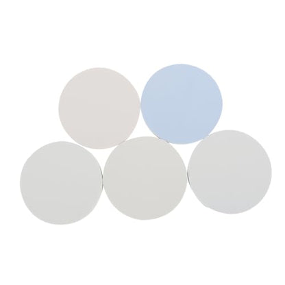 ARTIBETTER 5pcs Round Rubber Carving Blocks for DIY Stamp Making Durable Soft Rubber Engraving Material for Craft Projects and Art Practice