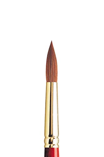 Winsor & Newton Sceptre Gold II Series 101 Short Handle Brush - Round #12 - size: #12, style: Round