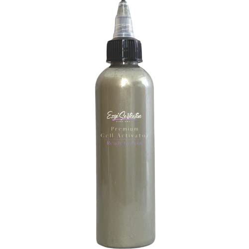 Ezgi Sertcetin Premium Cell Activator for Acrylic Pouring Paint | Ready to Pour | Create Perfect and Unique Cells in Your Painting Works | 4oz | Metallic Granite Stone - color: Metalic Granite Stone