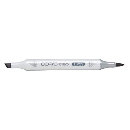 Copic Markers BV29 Ciao with Replaceable Nib, Slate - color: Slate