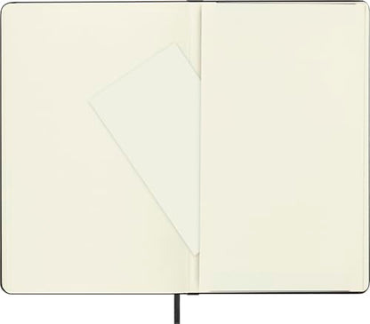 Moleskine Art Plus Sketchbook, Large, Plain, Black, Hard Cover (5 x 8.25)