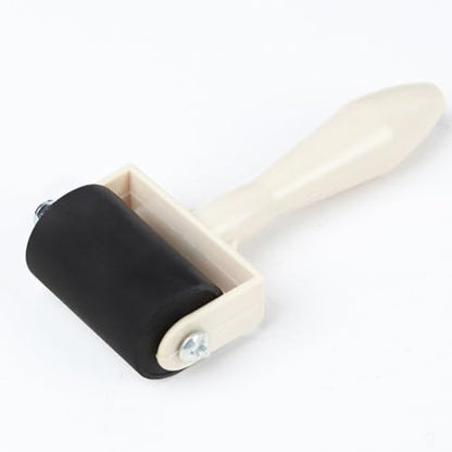 QUMIIRITY Rubber Roller for Art 10pcs Ink Applicator Oil Painting Roller Printmaking Tool for Crafting and Gel Printing