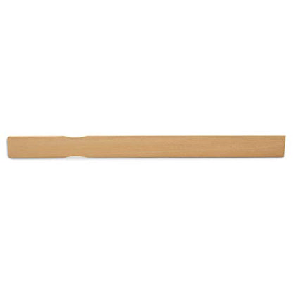 12 Inch Paint Sticks, Box of 500 Hardwood Paint Stirrers, Wood Mixing Paddles for Epoxy or Resin, Garden or Library Markers by Woodpeckers - size: 12 inch