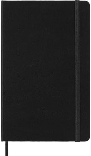 Moleskine Art Plus Sketchbook, Large, Plain, Black, Hard Cover (5 x 8.25)