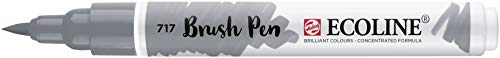 Ecoline Brush Pen Cold grey 717 (11507170) - color: Cold Grey